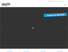 Tablet Screenshot of firmen-triathlon.eu
